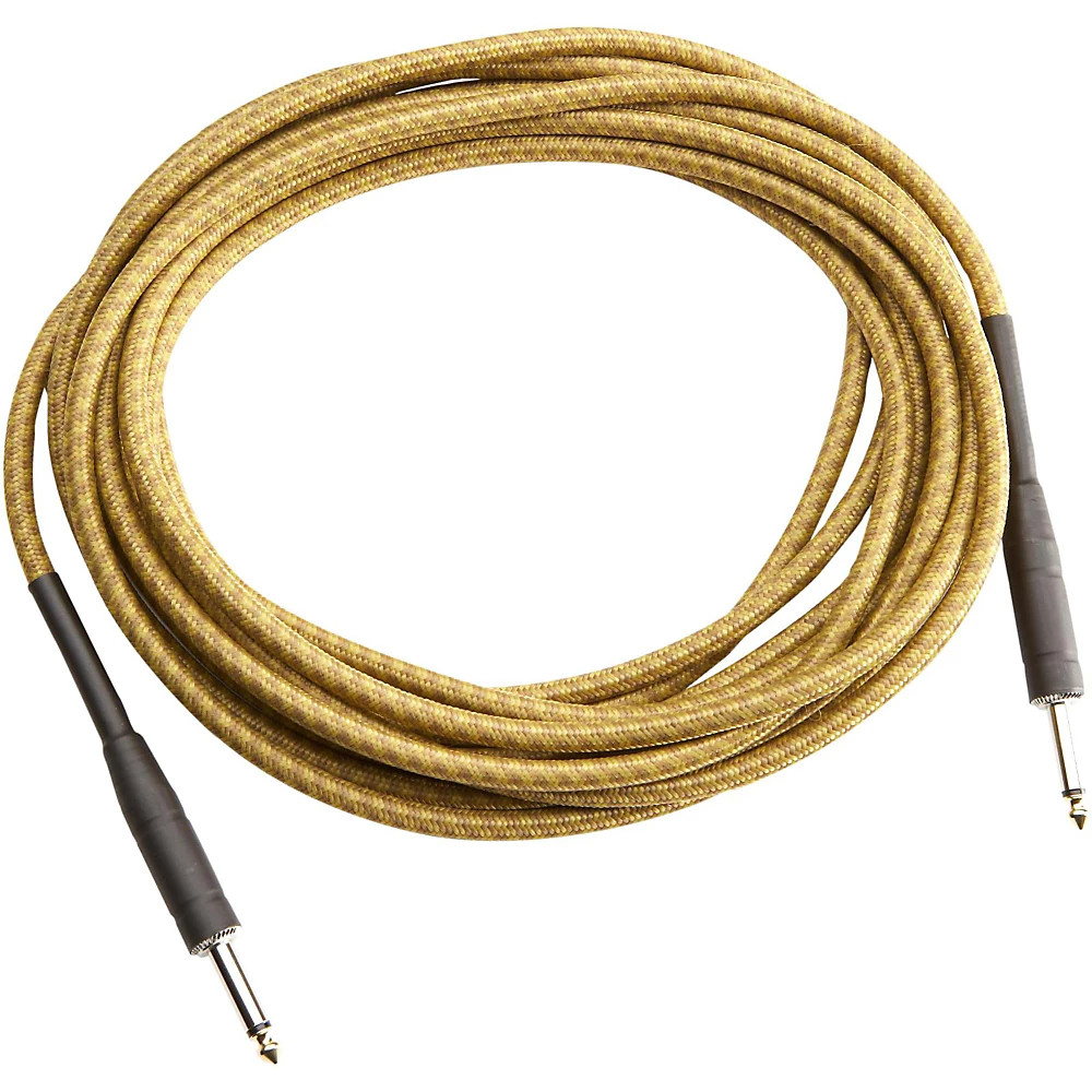 Musicians Gear Tweed 14 Straight-Straight Instrument Cable Gold 20 ft 3390₽
