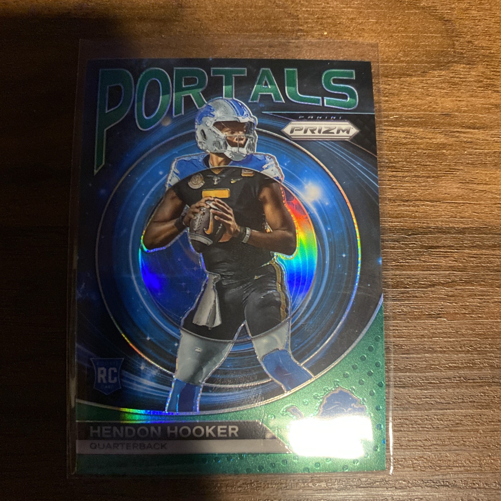 Hendon Hooker RC PORTALS 2023 Panini Prizm GREEN PRIZM #PO-2