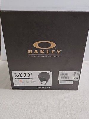 Oakley MOD1 Winter Sports Helmet Black Size M Head Protection for Winter Sport