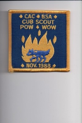 1988 CAC Cub Scout Pow Wow patch