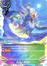 Buddyfight TCG card X-CBT-A/0065EN C Prism Order Driven to Disorder
