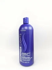 CLAIROL (Blue) Shimmer Lights Shampoo 31.5 oz. (Blonde & Silver)