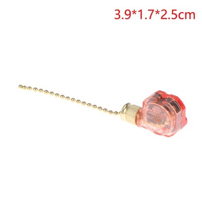 Ceiling Fan Switch Kit 3 Speed 4 Wire Pull Wire Switch With Rope For DIY Access