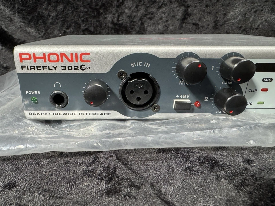 Phonic Firefly 302 Plus Portable Firewire Audio Interface T3 **NEW..!! - Image 3 of 4