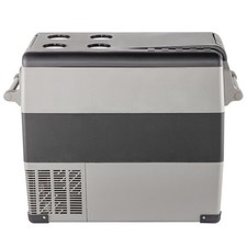 55L Portable Travel Car Refrigerator Freezer Truck Mini Fridge Camping 12V 24V