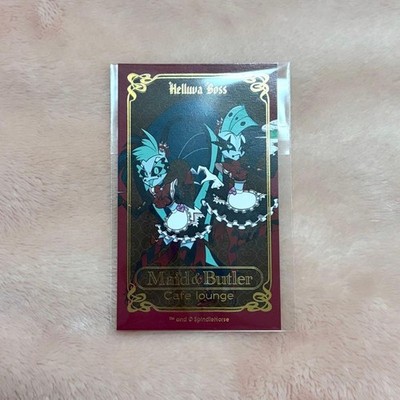 Helluva Boss Glitz Glam Foil Stamping Card Animate Cafe