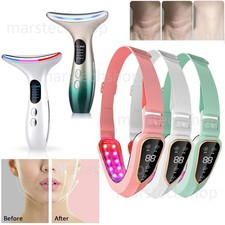 V Shape Facial Lifting Device Face Slimming Neck Massager Double Chin Removal US