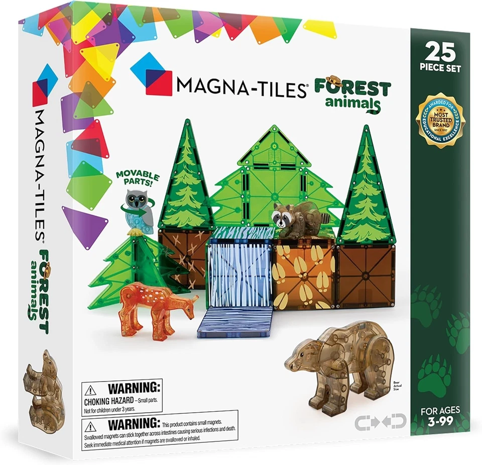 Forest Animals Magnetic Construction Set - Image 3 of 4
