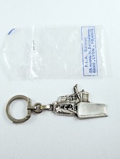 PORTE-CLES - BULLDOZER Allis-Chalmers IH Caterpillar - MÉTAL 2D FIA Augis 1970s