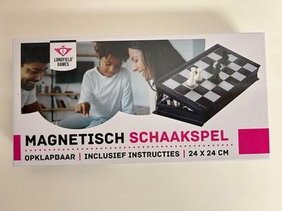 Magnetisches Schachspiel von Longfield Games, faltbar, Neu und originalverpackt