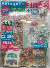 CREATIVE STAMPING MAGAZINE #124 - NEW & UNOPENED with Free Gifts  Inside