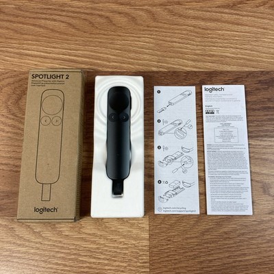 Logitech Spotlight 2 Presentation Remote Universal Wireless Bluetooth Clicker