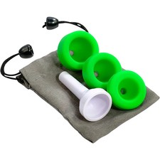 Nuvo jHorn Mouthpiece Set in tote bag White/Green