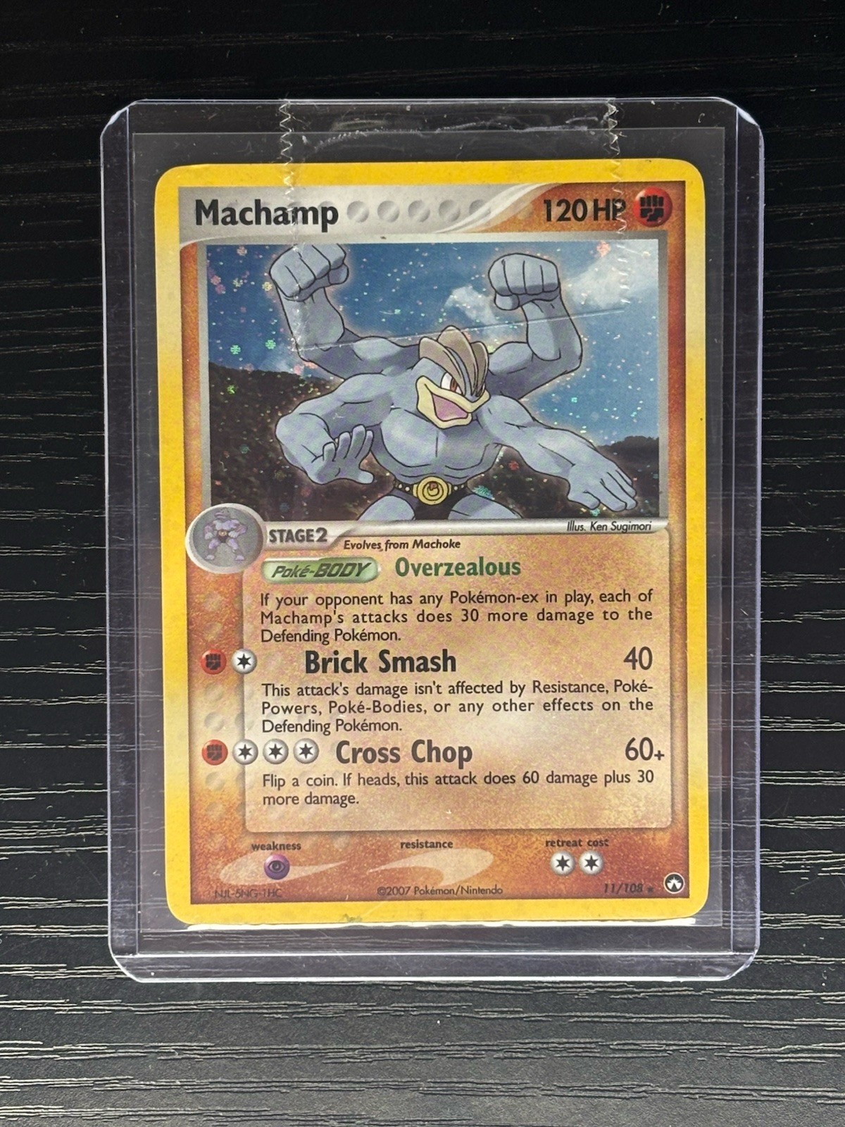 Pokemon TCG Machamp 11/108 Power Keepers Holo Rare NM
