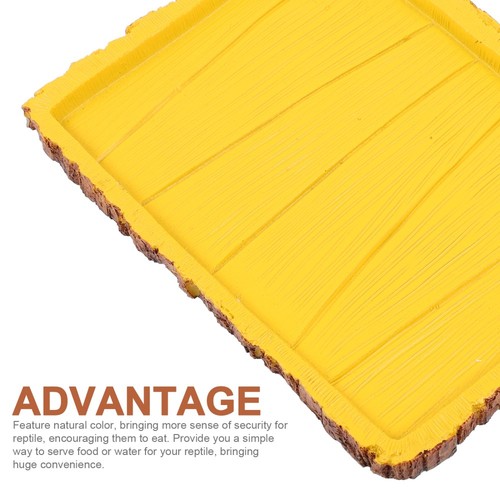 Turtle Box Food Bowl Wall-mounted Reptile Water Dish Plastic Feeding - 第 2/12 張圖片