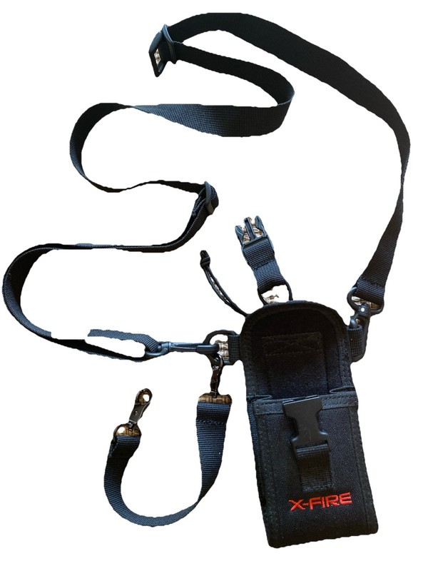 X-FIRE Radio Strap Firefighter EMS Portable Radio Shoulder/Duty Belt