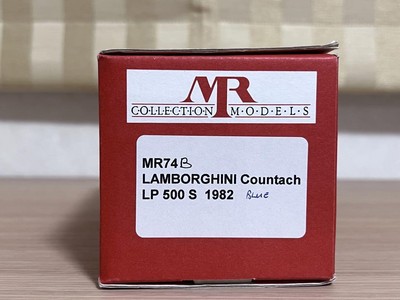 Mr Collection 1/43 Lamborghini Countach Lp500S Blue | eBay