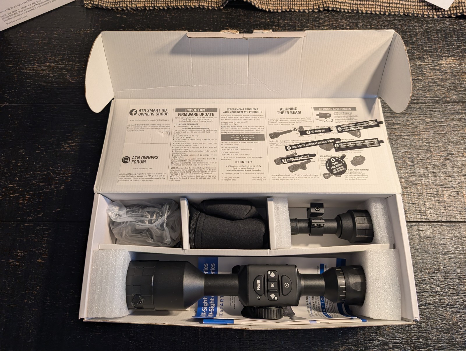 ATN X-sight 4k Pro With Ultra HD Optics 3-14x Scope (DGWSXS3