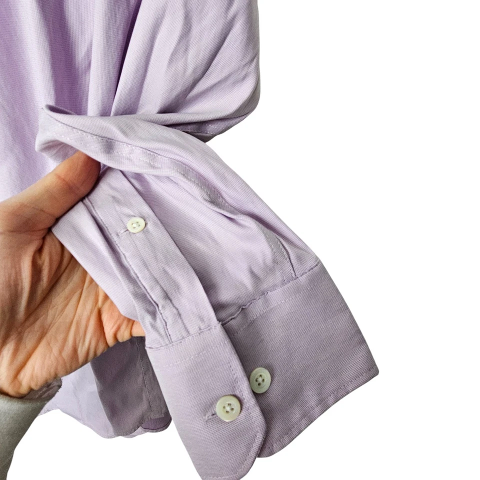 Camisa de Vestir Bonobos Camisa Manga Larga Camisa con Botones Hombres 16-36 Ajuste Atlético  Foto 4 de 4