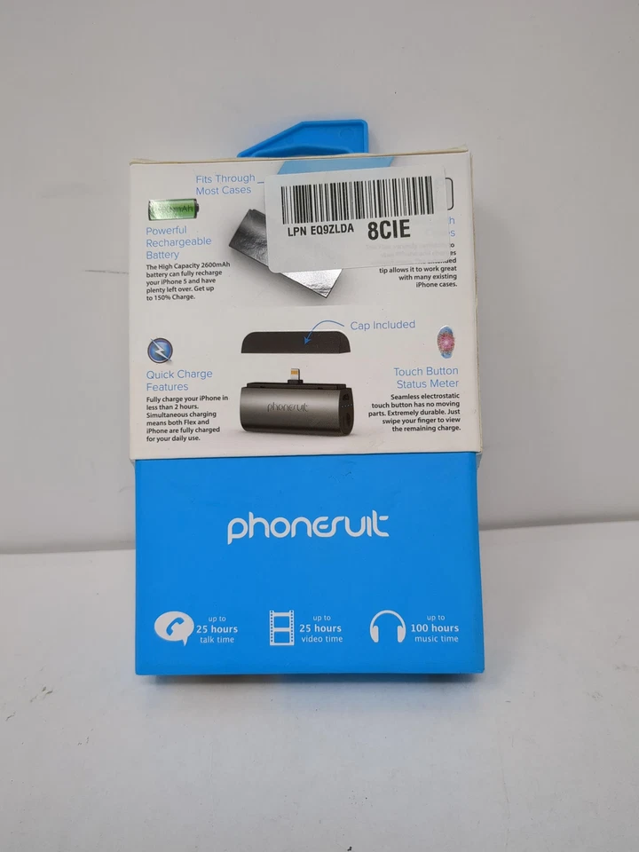 Cargador de bolsillo portátil PhoneSuit para iPhone y iPod Foto 2 de 4