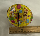 VINTAGE 1950’s 60’s PARTY NOISEMAKER NEW YEARS BELLS CLOCKS LADIES - SET OF 3 — photo 4