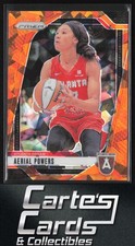 Aerial Powers 2024 Panini Prizm WNBA #37 Ice Orange Prizms Atlanta Dream