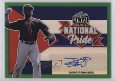 2021 Leaf Metal Draft National Pride Green Rainbow 2/10 Jairo Pomares Auto 17wc