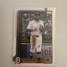 2025 Topps Update Manuel Margot Canvas Detroit Tigers SP variation #24/50