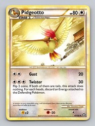 Pidgeotto 47/102 Triumphant Uncommon Pokemon Card