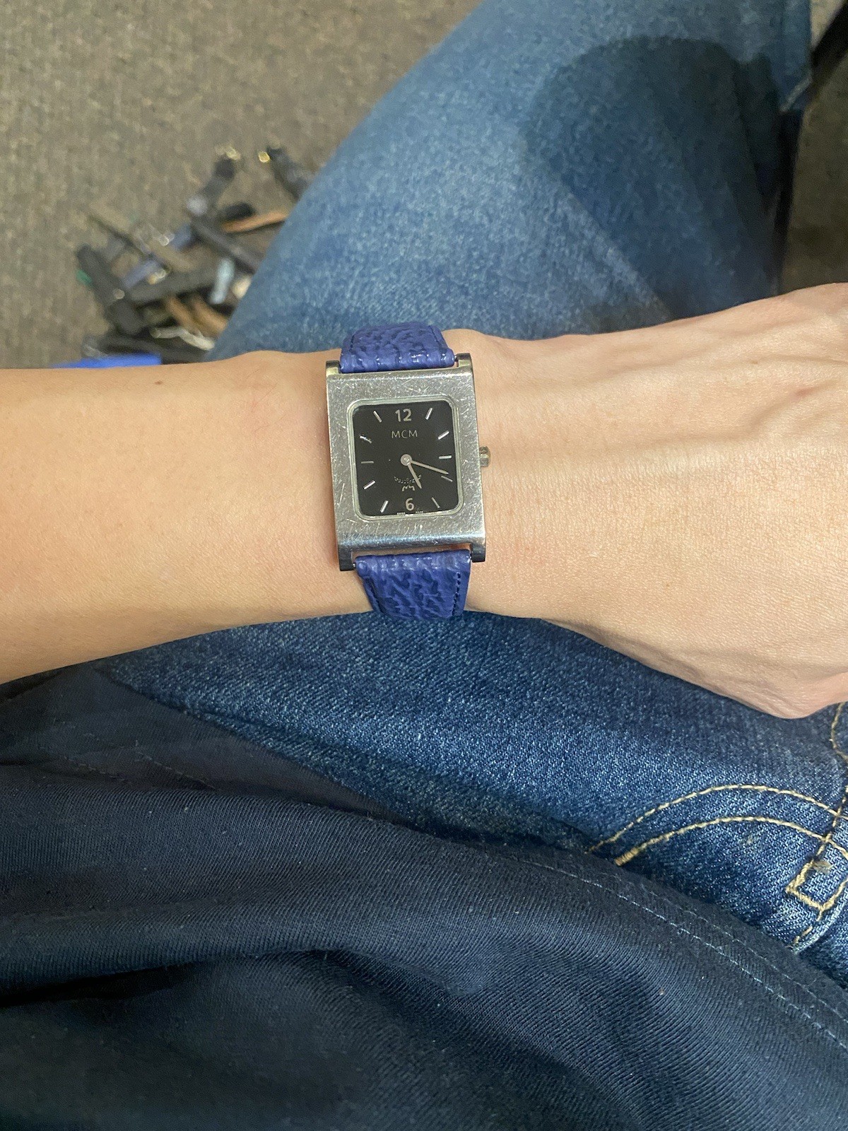 Men M.C.M Vintage Tank Watch-📩 Inbox For Better Price- The US Duty PAID.