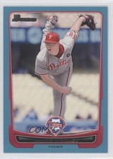 2012 Bowman Blue Border 146/500 Vance Worley #105 z6b