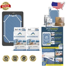 Bed Sheet Grippers 2 Pack - Heavy Duty Clips - Secure All Mattress Types