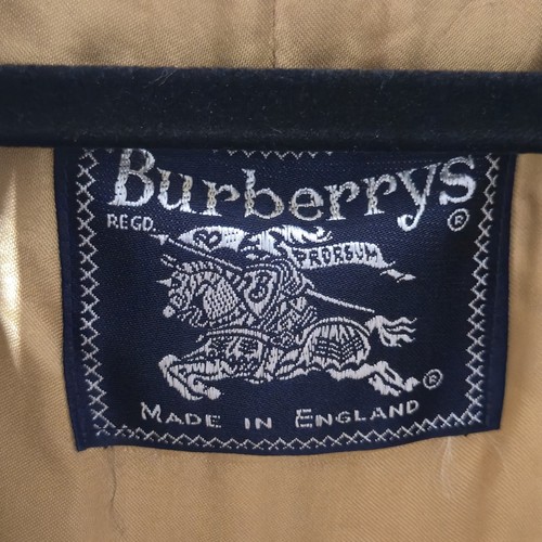 Vintage Burberrys' Nova Check Double Breasted Trench Coat Women's Beige - Picture 7 of 15