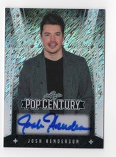 Josh Henderson 2025 Leaf Metal Pop Century Autograph Card Auto Dallas /20