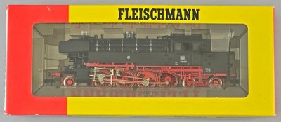 Fleischmann Steam Locomotive BR 65018 DB 4065 H0 In Original Box 19510010-d