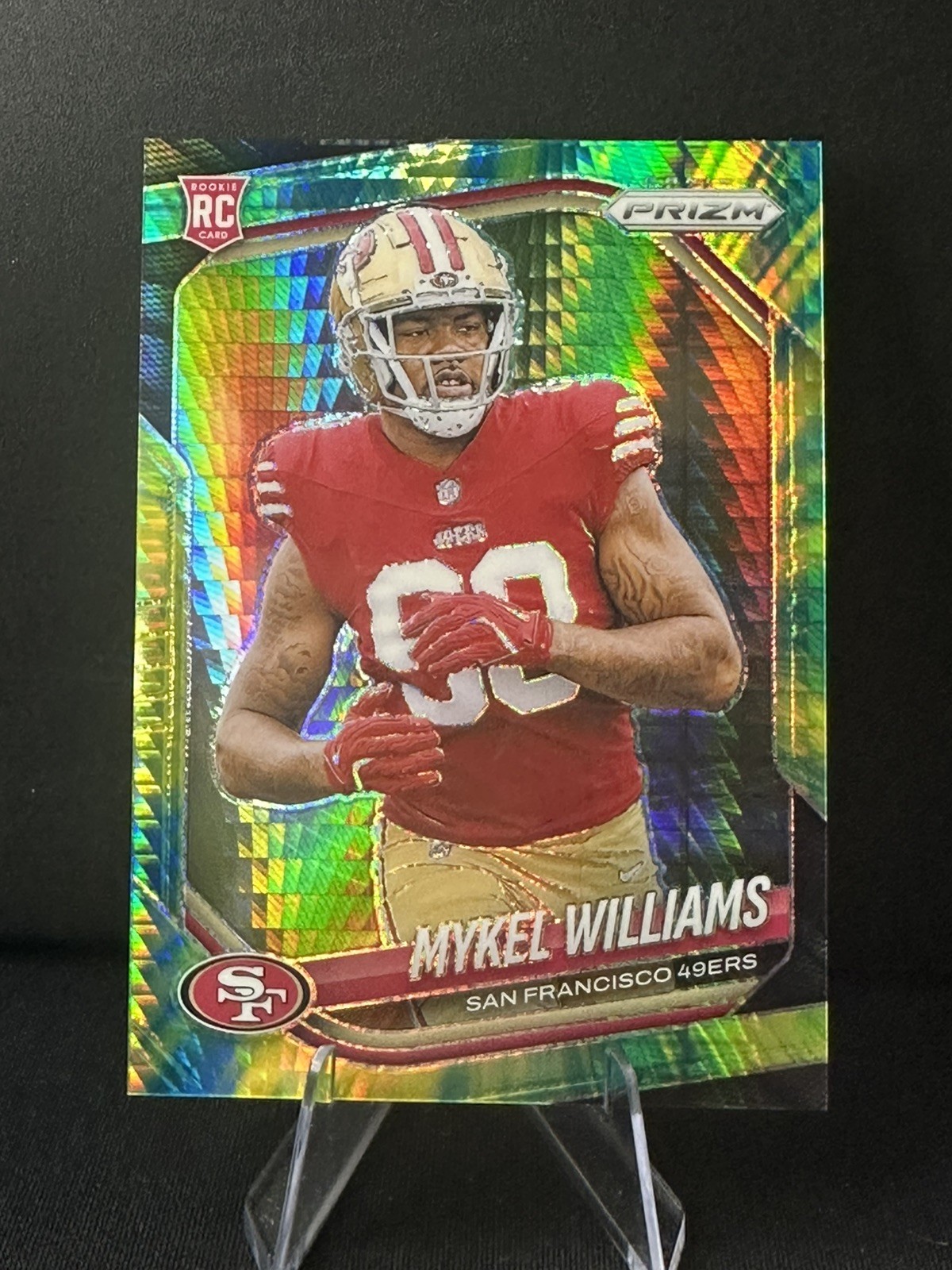Mykel Williams Panini Prizm #304 Hyper