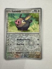 Lechonk - 182/197 Common Reverse Holo Card SV03: Obsidian Flames Pokemon TCG NM
