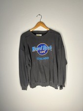 Vintage Hard Rock Cafe Chicago Sweatshirt XL β Made in USA Crewneck Pullover