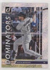 2020 Panini Donruss Dominators Rapture Austin Meadows #D-8 00gy