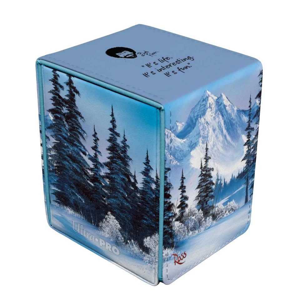 Ultra Pro - Bob Ross Winter Paradise Alcove Flip Box - Magic the Gathering - Bild 1 von 1