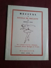Rare Vintage 1951 Macao Macau Mercedes Jorge Ballet School Recital Program