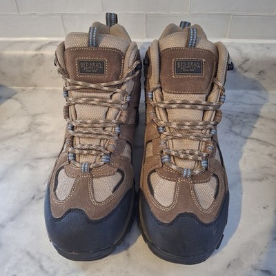 Red Head Womens Brown Suede Leather Waterproof Mid Hiking Boots P1074WTD Sz 11