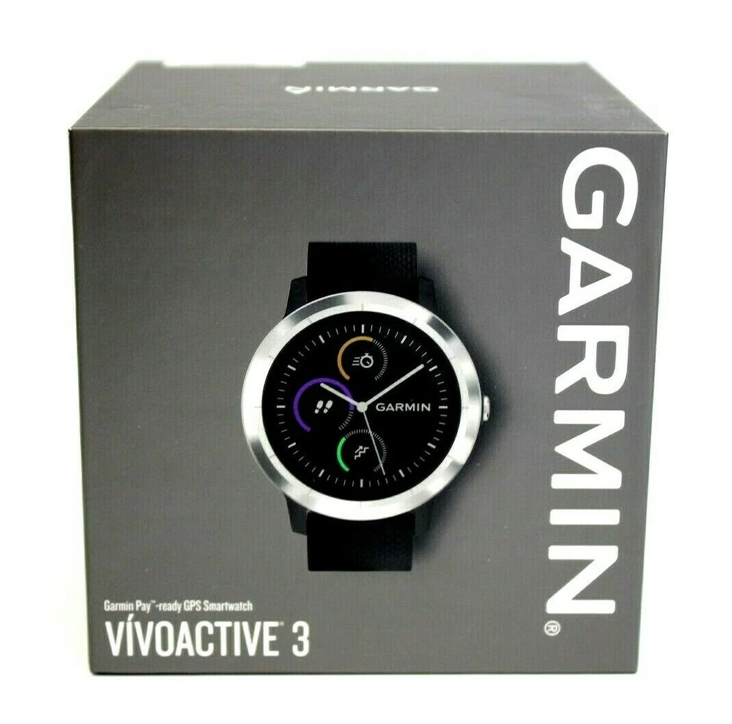 Garmin vivoactive 3 gps smartwatch with contactless cheap payment and hr