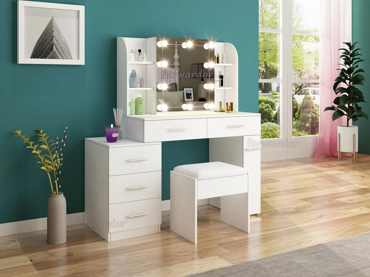 Dressing table sale with lights ebay