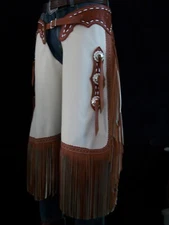 Custom Made Leather Chinks/New Chaps/Made In USA