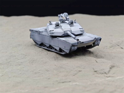 3d Printed  1/72/48 Us Next-gen Main Battle Tank Abrams X Kit