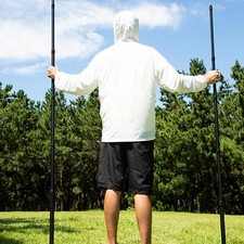 Tent Rod Awning Pole 3M Canopy Pole Tarp Pole for Sails Picnic Garden Camping