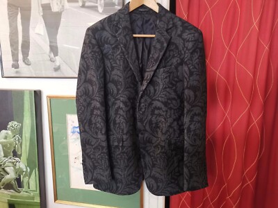 Italian Chic EXIBIT Men's Blazer Jacket Size EU 46 (XS ) Made in Italy