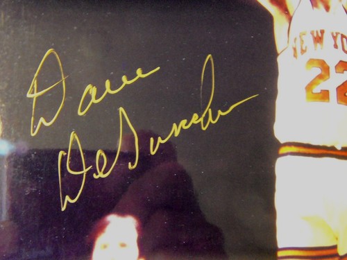 Dave Debusschere Signed Knicks 8x10 Photo -Global or JSA Holo. Authenticated - Picture 2 of 7