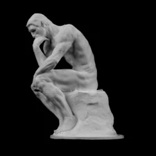 The Thinker at the musee rodin, 3d Digital Model, 3D Model STL File, 3d print